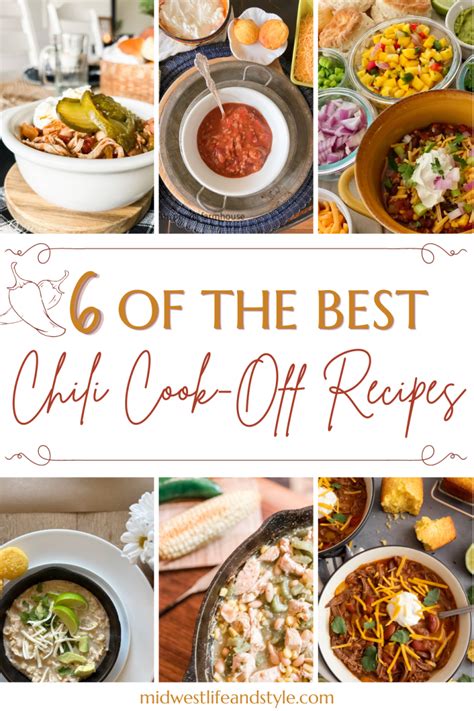 6 Of The Best Recipes For A Chili Cook-Off - Midwest Life and Style Blog