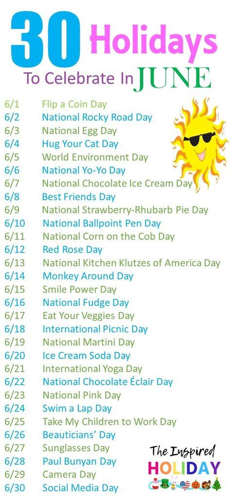 Celebrations 6 June in 2021 | national day calendar, wacky holidays ...