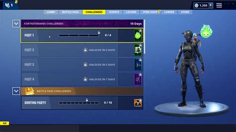 Fortnitemares challenges: how to unlock the Dark Engine Glider