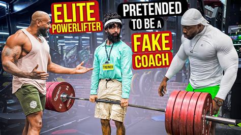 Elite Powerlifter Pretended to be a FAKE TRAINER #1 | Anatoly Aesthetics in Public - YouTube