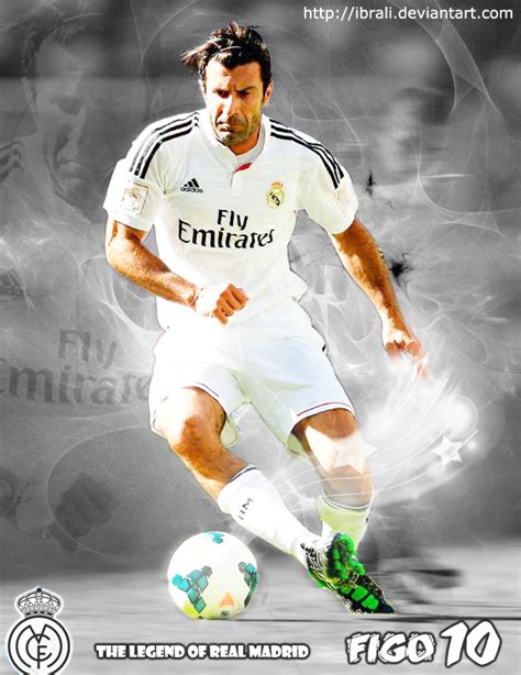 Luis Figo - the Legend of Real Madrid by ibrali on DeviantArt