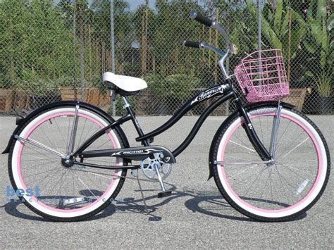 bike baskets for cruisers | ... Black 26" Beach Cruiser Model Rover Gx ...