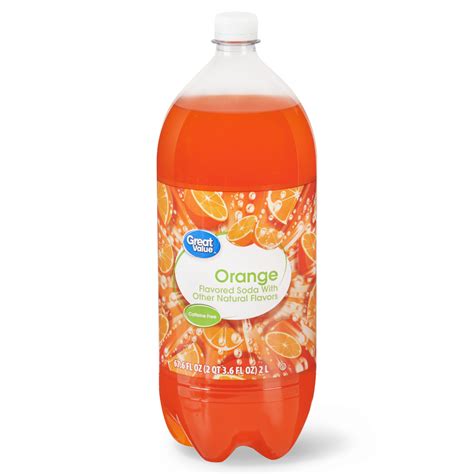 Great Value Orange Soda, 2L - Walmart.com