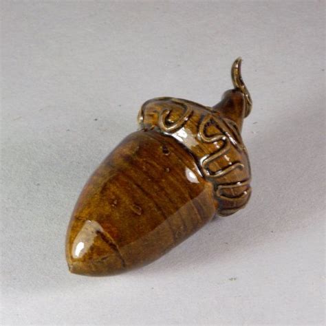 Acorn sculpture clay one of a kind by kbrownpottery on Etsy, $25.00 ...