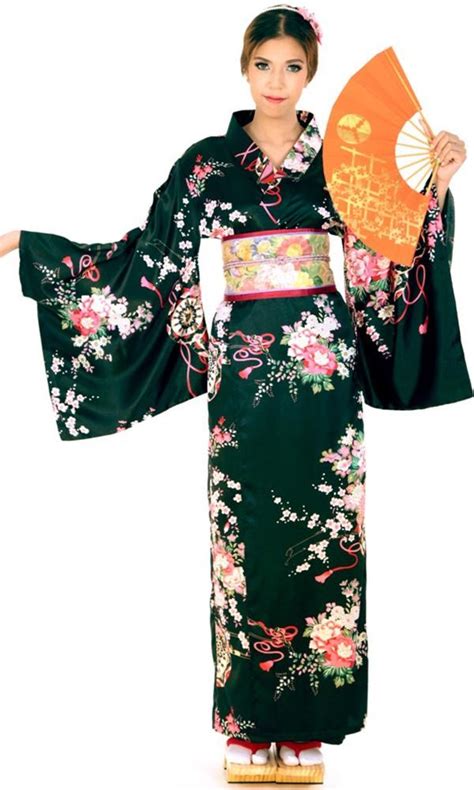 Elegant Japanese Kimono - Kimonos & Yukatas - aFashion