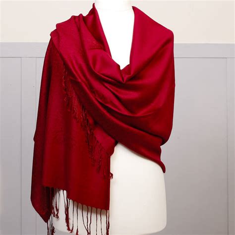 personalised luxury pashmina shawl collection by dibor | notonthehighstreet.com