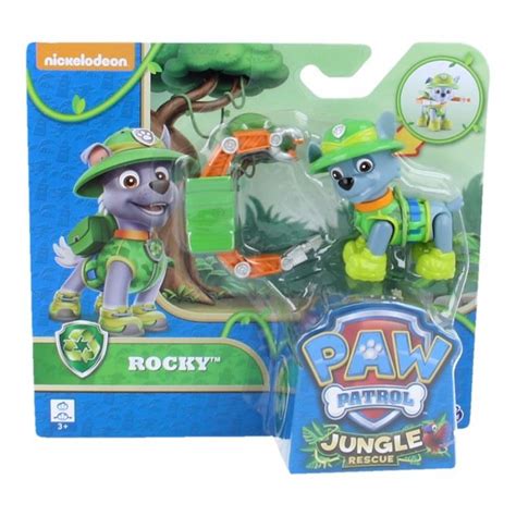 Paw Patrol Jungle Rescue Pup Characters & Removable Pack Playset | eBay