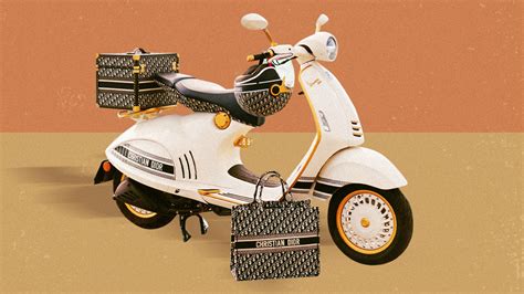 Vespa Collaborates with Dior