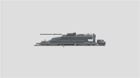 Schwerer Gustav Railway Gun 3D Model $19 Free3D, 47% OFF