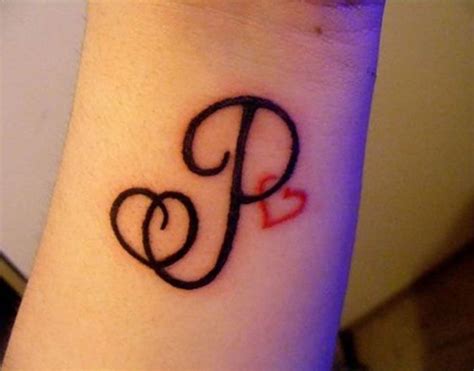 P Letter Tattoo Designs: 20 Incredible Designs In 2023! | Font tato ...