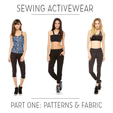 Sewing activewear with Melissa Fehr, part 1: Fabric and patterns ...