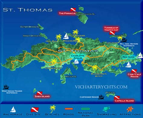 St Thomas Dive Sites - St Thomas Scuba Diving