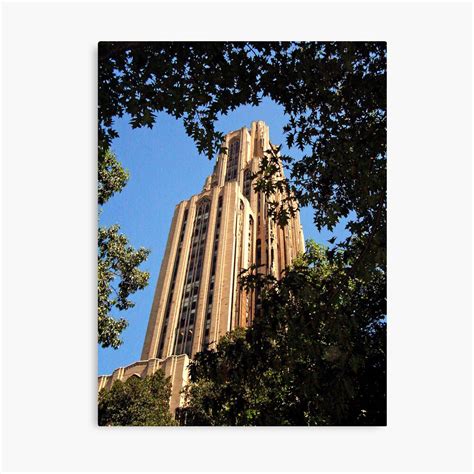 "Cathedral of Learning - University of Pittsburgh" Canvas Print by ...