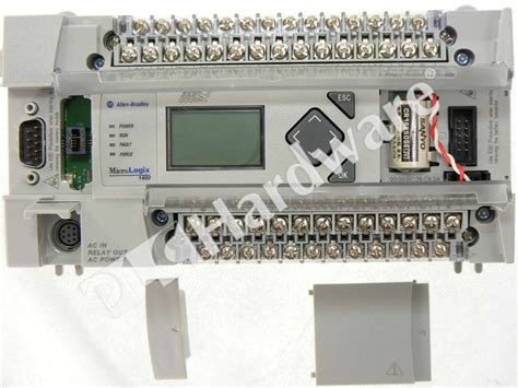 PLC Hardware: Allen-Bradley 1766-L32AWA MicroLogix 1400 PLC, 110/240V ...