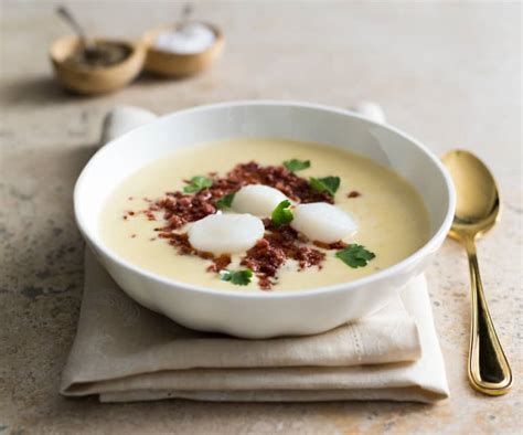 Creamy scallop soup with chorizo - Cookidoo® – the official Thermomix ...