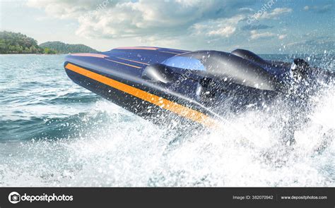 Super Boat Speed Racing Stock Photo by ©arturdidyk@gmail.com 382070942