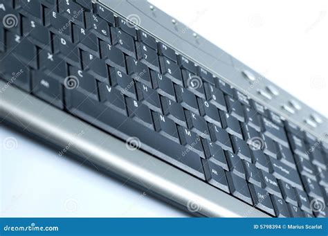 Slim keyboard stock photo. Image of office, business, enter - 5798394