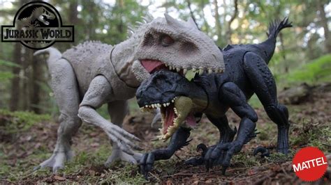 Scorpios Rex Jurassic World Camp Cretaceous Mattel Slash N Battle - YouTube