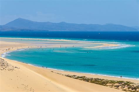 Sotavento, one of the best beaches in Europe | Macaronesia Fuerteventura