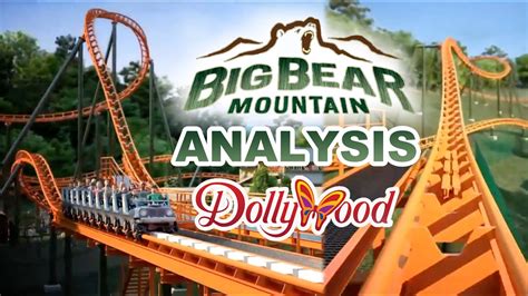 Big Bear Mountain Analysis Dollywood New for 2023 Roller Coaster - YouTube