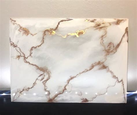 Marbled Resin | Resin wall art, Coffee shop decor, Resin diy