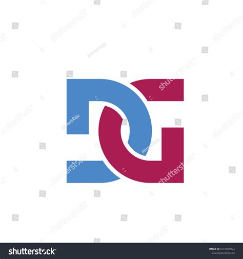 Dg Letter Logo Vector Dg Logo: เวกเตอร์สต็อก (ปลอดค่าลิขสิทธิ์ ...