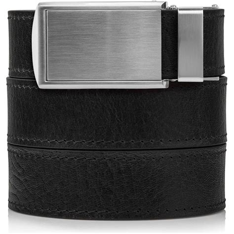 SlideBelts Men's Premium Top Grain Leather Ratchet Belt #ClothingShoesJewelry | Top grain ...