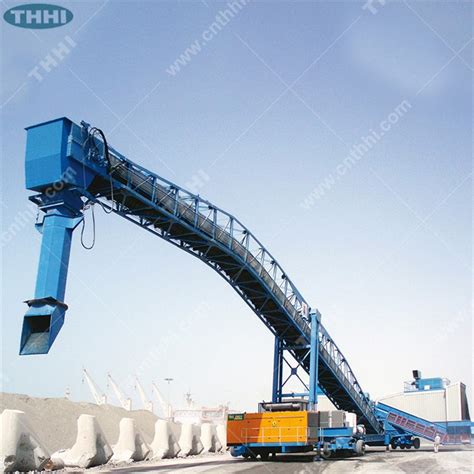 China Belt Conveyor Type Ship Loader For Efficient Bulk Cargo Handling Manufacturers, Suppliers ...