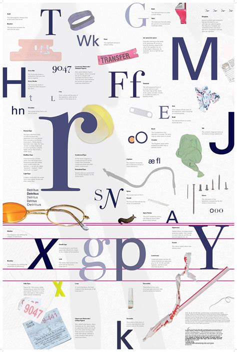 Type Anatomy Poster on Behance