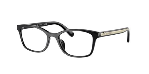 Coach HC6216U Black Eyeglasses | Glasses.com® | Free Shipping