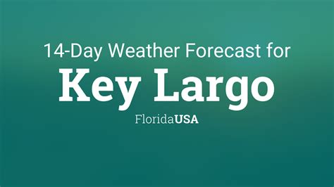 Key Largo, Florida, USA 14 day weather forecast