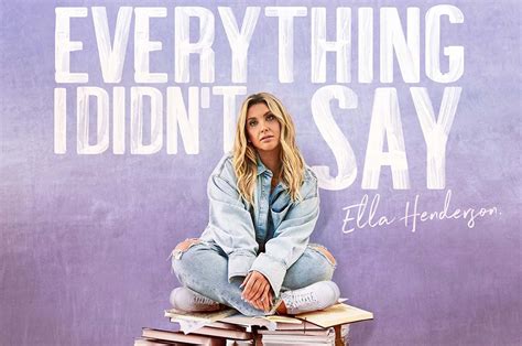 Ella Henderson Releases New Song “Everything I Didn't Say” - pm studio world wide music news