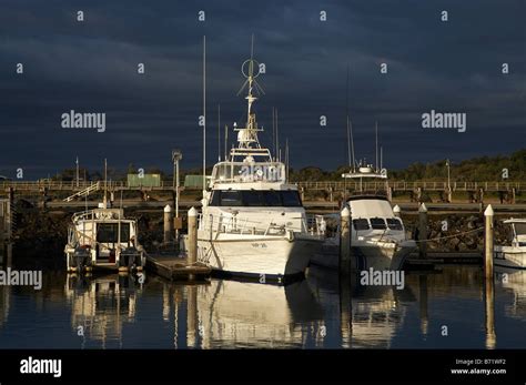 Storm Approaching Coffs Harbour Marina Coffs Harbour New South Wales Australia Stock Photo - Alamy