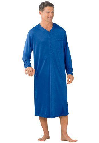 Kingsize Men's Big & Tall Henley Nightshirt $39.95 - very big yes and also very much no but ...