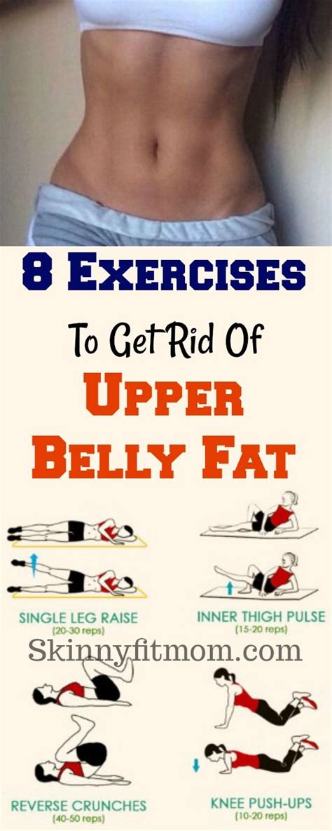 8 Best Exercises to Burn Upper Belly Fat | Exercises, Fat and Burn ...