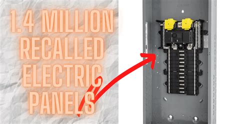 Square D Panel Recall: 1.4 Million Electrical Panels