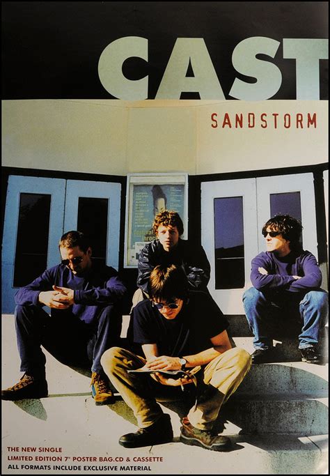 Original Cast poster for the Sandstorm single – Original Poster Shop