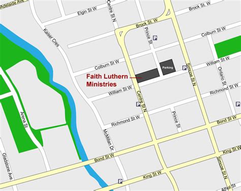 Directions - Faith Lutheran Ministries Oshawa, Durham Ontario