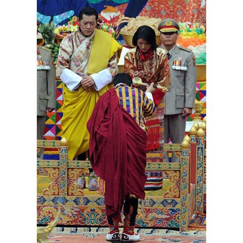 Bhutan's Dragon King marries student in traditional royal wedding ceremony