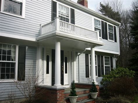 Balcony Overhang - Modern - Entrance - Boston - by Wright Construction Company | Houzz IE