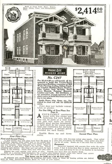 The Houses Of Sears | Sears Modern Homes | Sears house plans, House blueprints, Vintage house plans