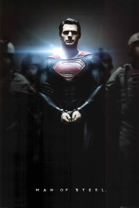 Posters USA DC Man Of Steel Superman Movie Poster GLOSSY FINISH FIL236 (24 X 36 (61cm X ...