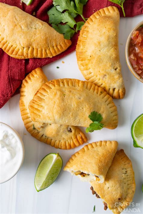 Air Fryer Empanadas - Amanda's Cookin' - Air Fryer Recipes