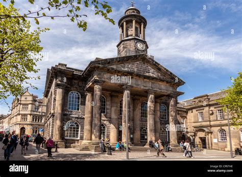 Lancaster City Museum in Market Square Lancaster Stock Photo - Alamy