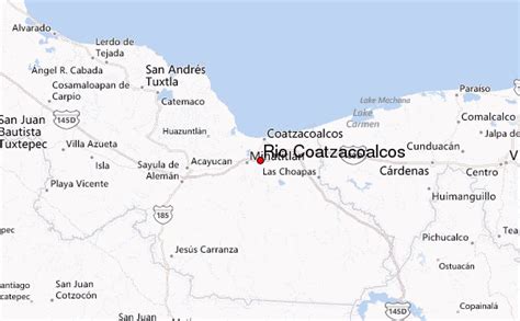 Mapa De Coatzacoalcos Actualizado