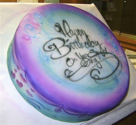 Pin by Cakes of Dreams on Airbrushed cakes | Airbrush cake, Cake ...