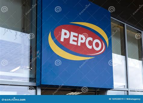 Pepco Logo on the Front of the Store Editorial Stock Image - Image of display, lifestyle: 169530019