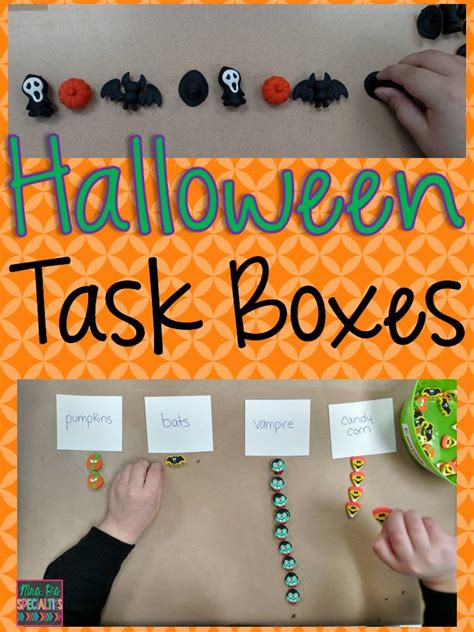 Halloween Task Box Activities · Mrs. P's Specialties