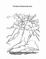 Mount Sinai Page Coloring Pages sketch template