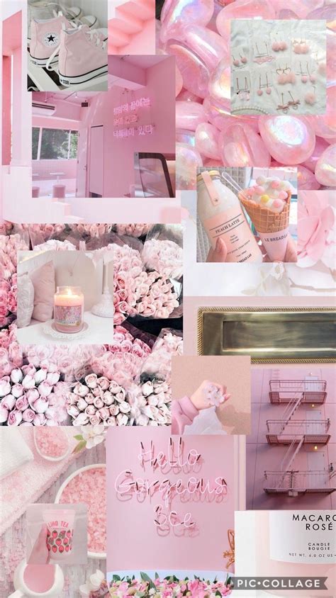 Pink Aesthetic Collage Wallpapers - Wallpaper Cave